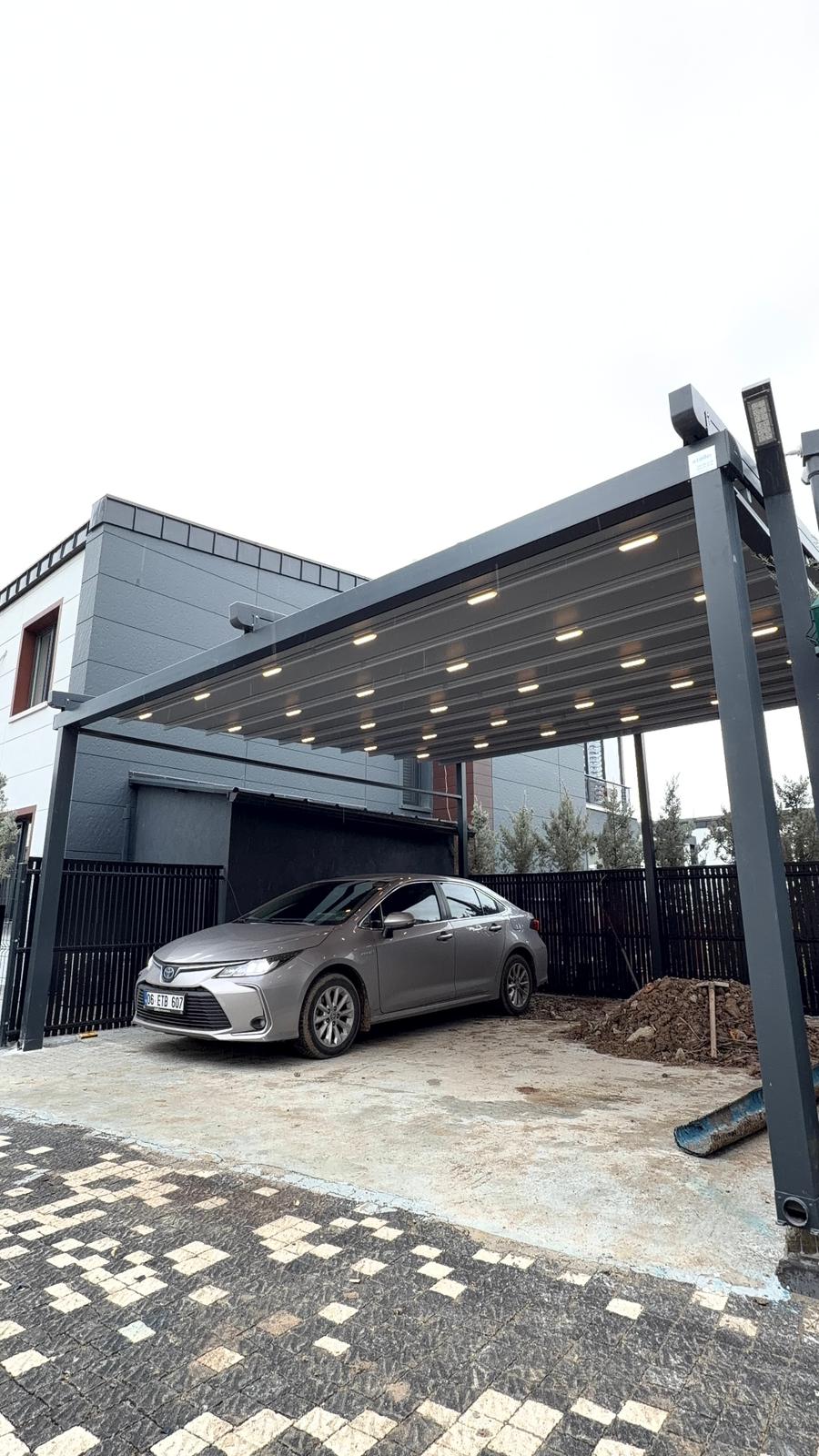 ÇANKAYA MERİT YAŞAMKENT SİTESİ PERGOLA GARAJ